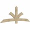 Ekena Millwork Davenport Rough Sawn Timber Gable Bracket, Douglas Fir, 96"W x 36"H x 2"D x 6"F, 9/12 Pitch GBW096X36X0206DAV00RDF - alternate 4